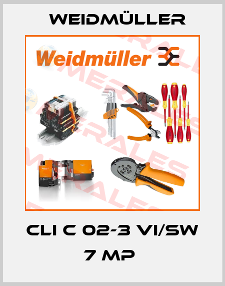CLI C 02-3 VI/SW 7 MP  Weidmüller