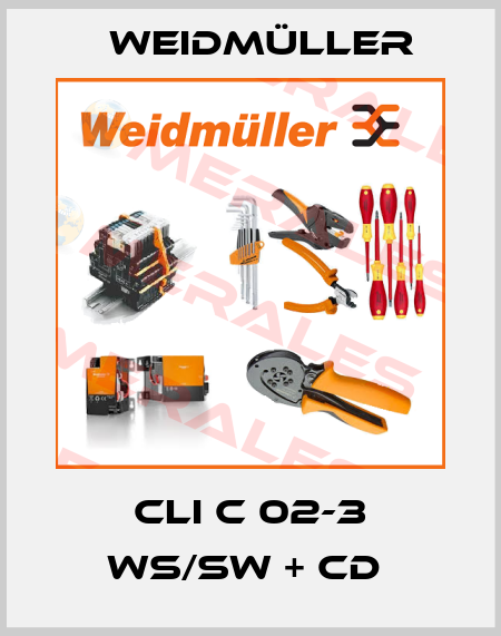 CLI C 02-3 WS/SW + CD  Weidmüller