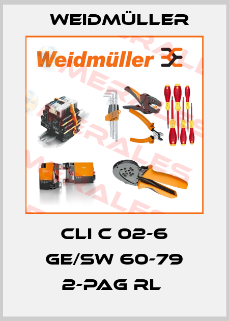 CLI C 02-6 GE/SW 60-79 2-PAG RL  Weidmüller