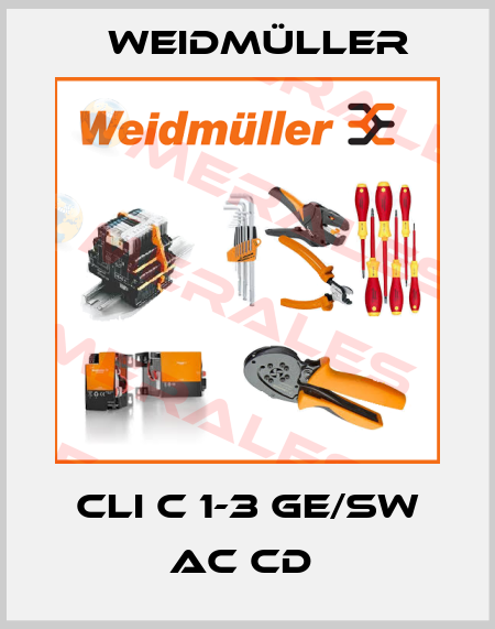 CLI C 1-3 GE/SW AC CD  Weidmüller