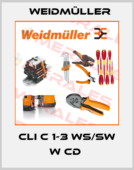 CLI C 1-3 WS/SW W CD  Weidmüller