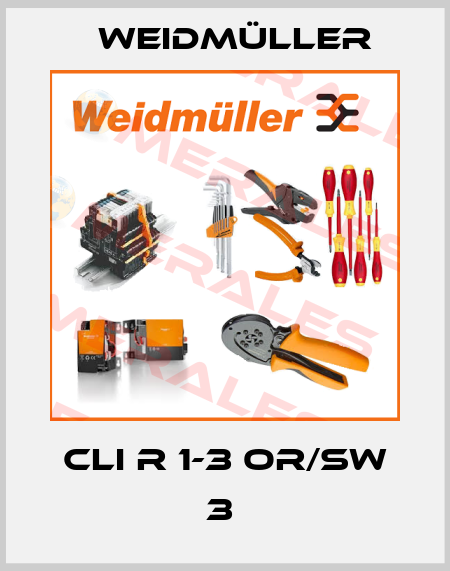 CLI R 1-3 OR/SW 3  Weidmüller