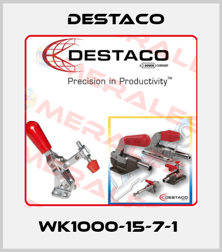 WK1000-15-7-1  Destaco