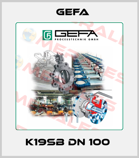 K19SB DN 100  Gefa