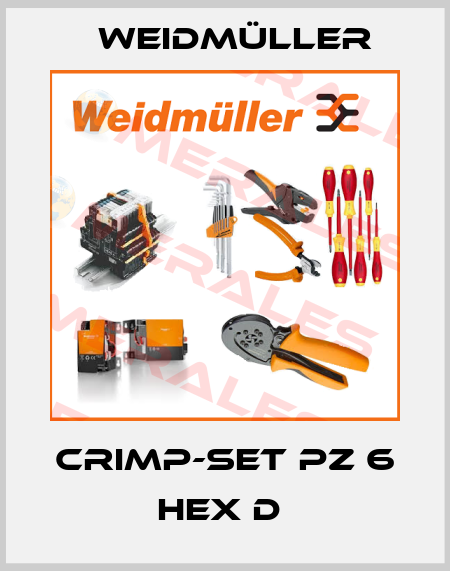 CRIMP-SET PZ 6 HEX D  Weidmüller