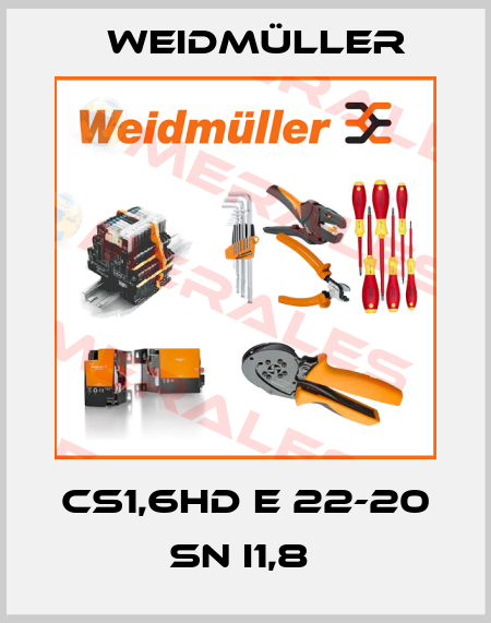 CS1,6HD E 22-20 SN I1,8  Weidmüller