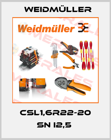 CSL1,6R22-20 SN I2,5  Weidmüller