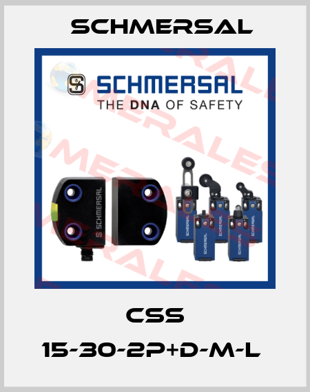 CSS 15-30-2P+D-M-L  Schmersal