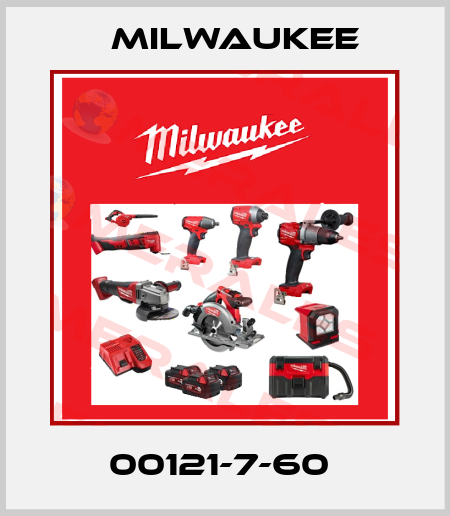 00121-7-60  Milwaukee