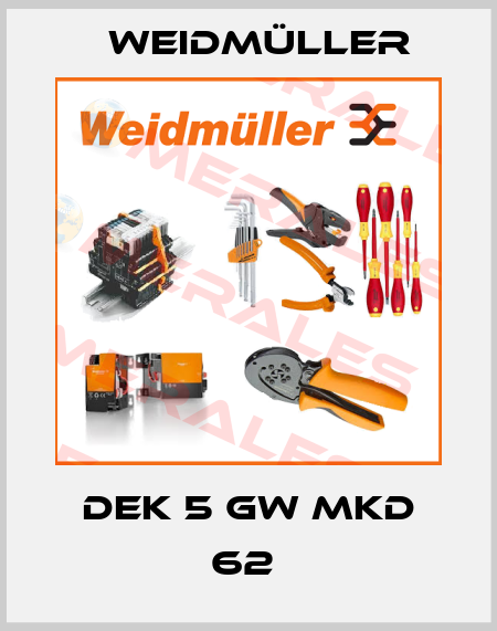 DEK 5 GW MKD 62  Weidmüller