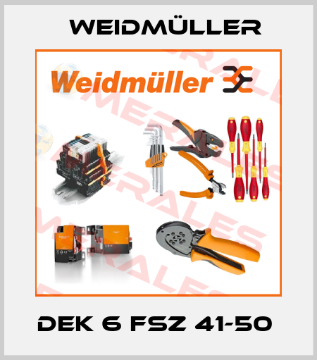 DEK 6 FSZ 41-50  Weidmüller