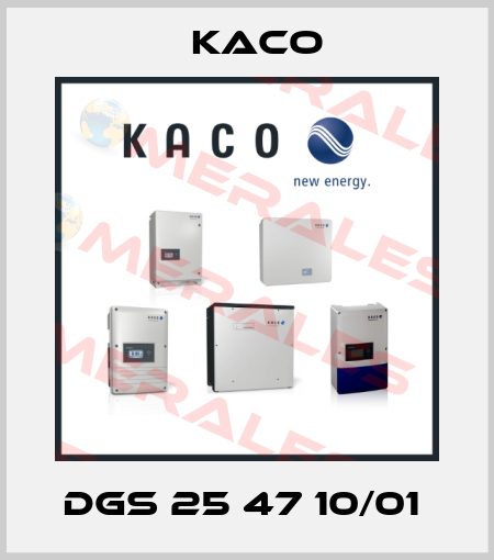 DGS 25 47 10/01  Kaco