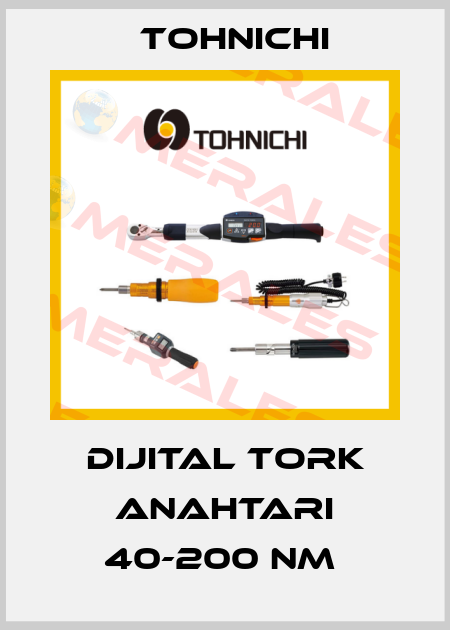 DIJITAL TORK ANAHTARI 40-200 NM  Tohnichi