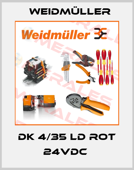 DK 4/35 LD ROT 24VDC  Weidmüller