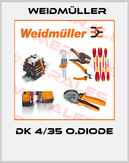 DK 4/35 O.DIODE  Weidmüller