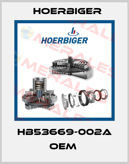 HB53669-002A OEM  Hoerbiger