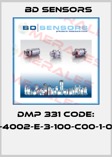 DMP 331 CODE: 110-4002-E-3-100-C00-1-006  Bd Sensors