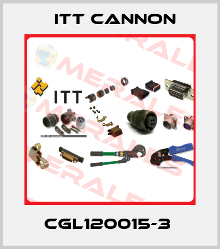 CGL120015-3  Itt Cannon