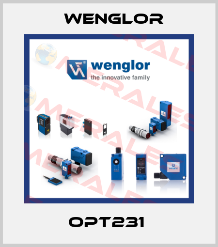 OPT231  Wenglor