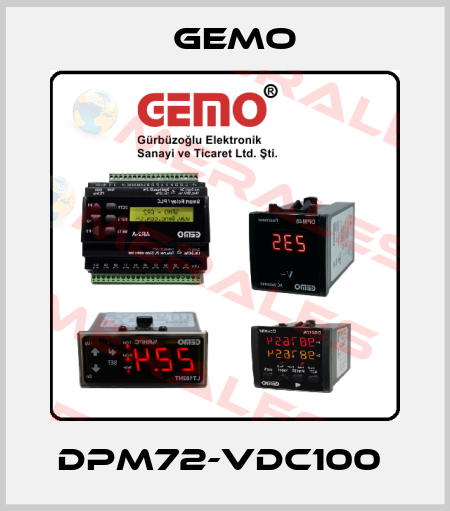 DPM72-VDC100  Gemo