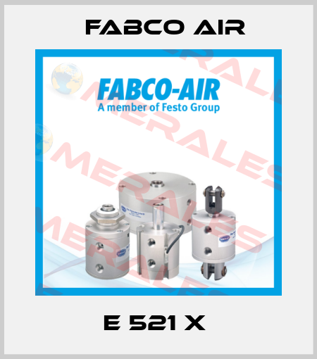 E 521 X  Fabco Air