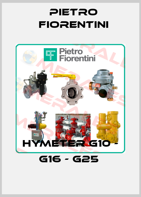 HyMeter G10 - G16 - G25  Pietro Fiorentini
