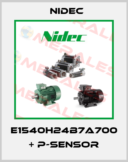 E1540H24B7A700 + P-Sensor Nidec