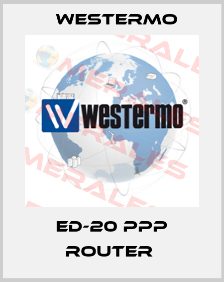 ED-20 PPP ROUTER  Westermo