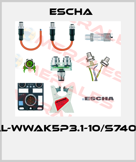 AL-WWAK5P3.1-10/S7400  Escha
