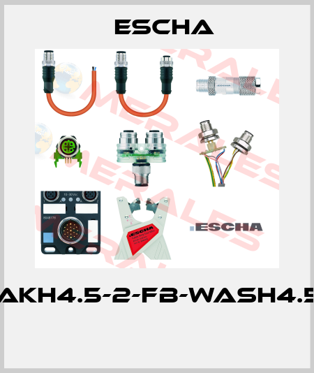 FB-WAKH4.5-2-FB-WASH4.5/P00  Escha