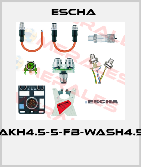 FB-WAKH4.5-5-FB-WASH4.5/P00  Escha