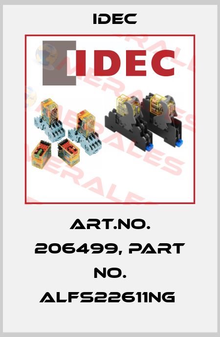 Art.No. 206499, Part No. ALFS22611NG  Idec
