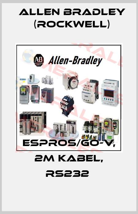 ESPROS/GO-V, 2M KABEL, RS232  Allen Bradley (Rockwell)