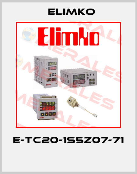 E-TC20-1S5Z07-71  Elimko
