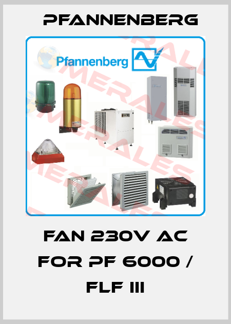 FAN 230V AC FOR PF 6000 / FLF III Pfannenberg