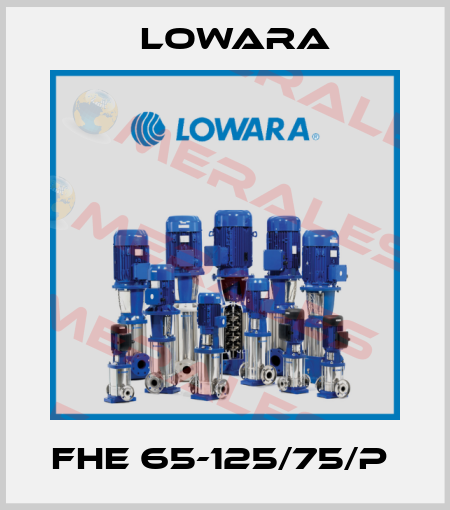 FHE 65-125/75/P  Lowara