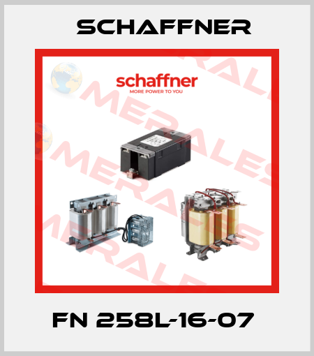 FN 258L-16-07  Schaffner