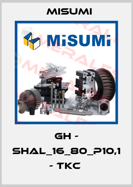 GH - SHAL_16_80_P10,1 - TKC  Misumi