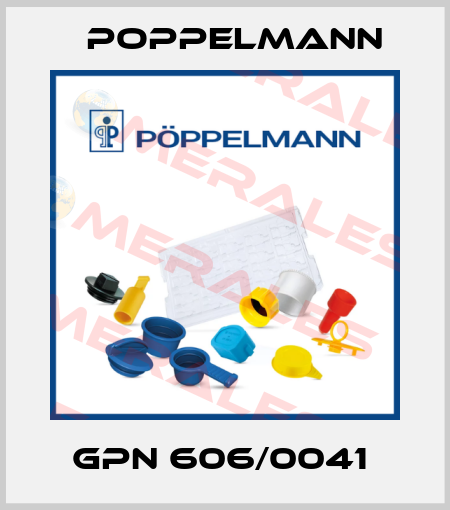 GPN 606/0041  Poppelmann
