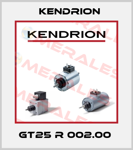 GT25 R 002.00  Kendrion