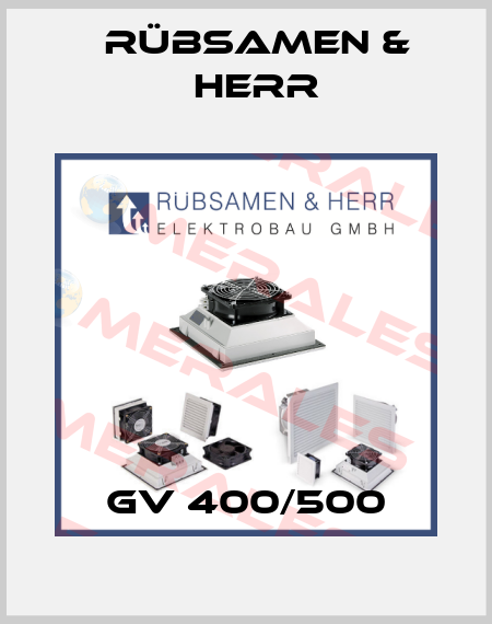 GV 400/500 Rübsamen & Herr