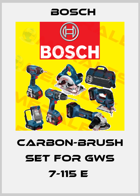 CARBON-BRUSH SET FOR GWS 7-115 E  Bosch