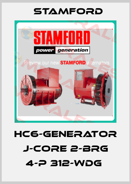 HC6-GENERATOR J-CORE 2-BRG 4-P 312-WDG  Stamford
