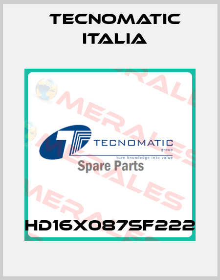 HD16X087SF222 Tecnomatic Italia