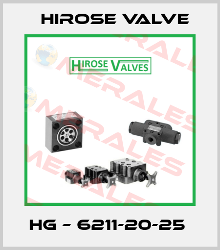 HG – 6211-20-25  Hirose Valve