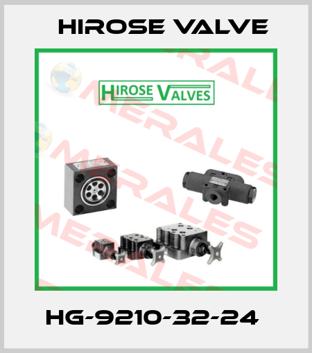 HG-9210-32-24  Hirose Valve