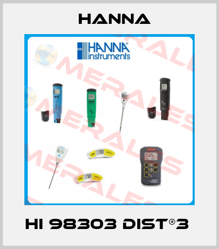 HI 98303 DIST®3  Hanna