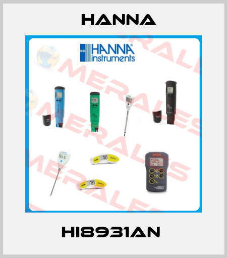 HI8931AN  Hanna