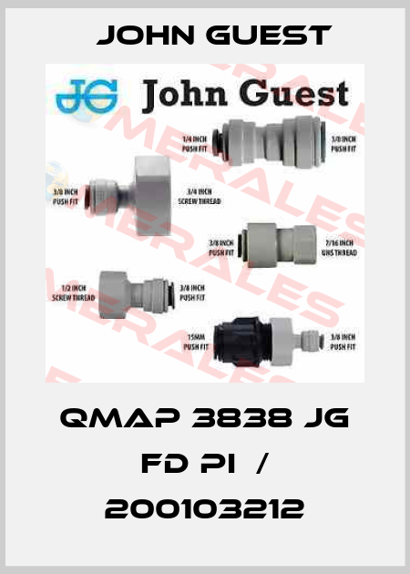 QMAP 3838 JG FD PI  / 200103212 John Guest