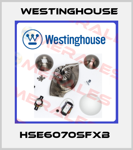 HSE6070SFXB  Westinghouse